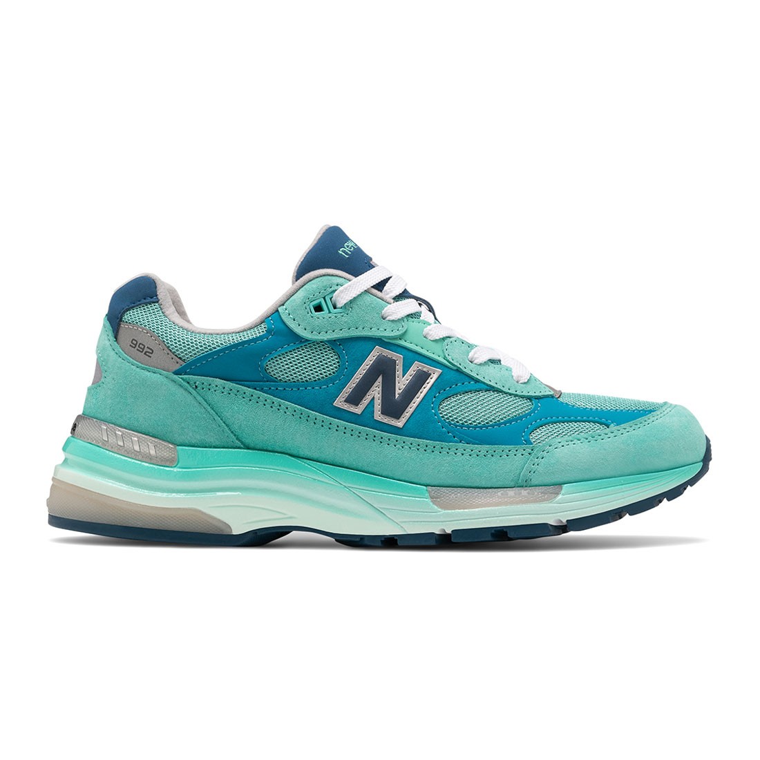 New Balance Men 992 M992TB - Made In USA (blue / silver metallic)