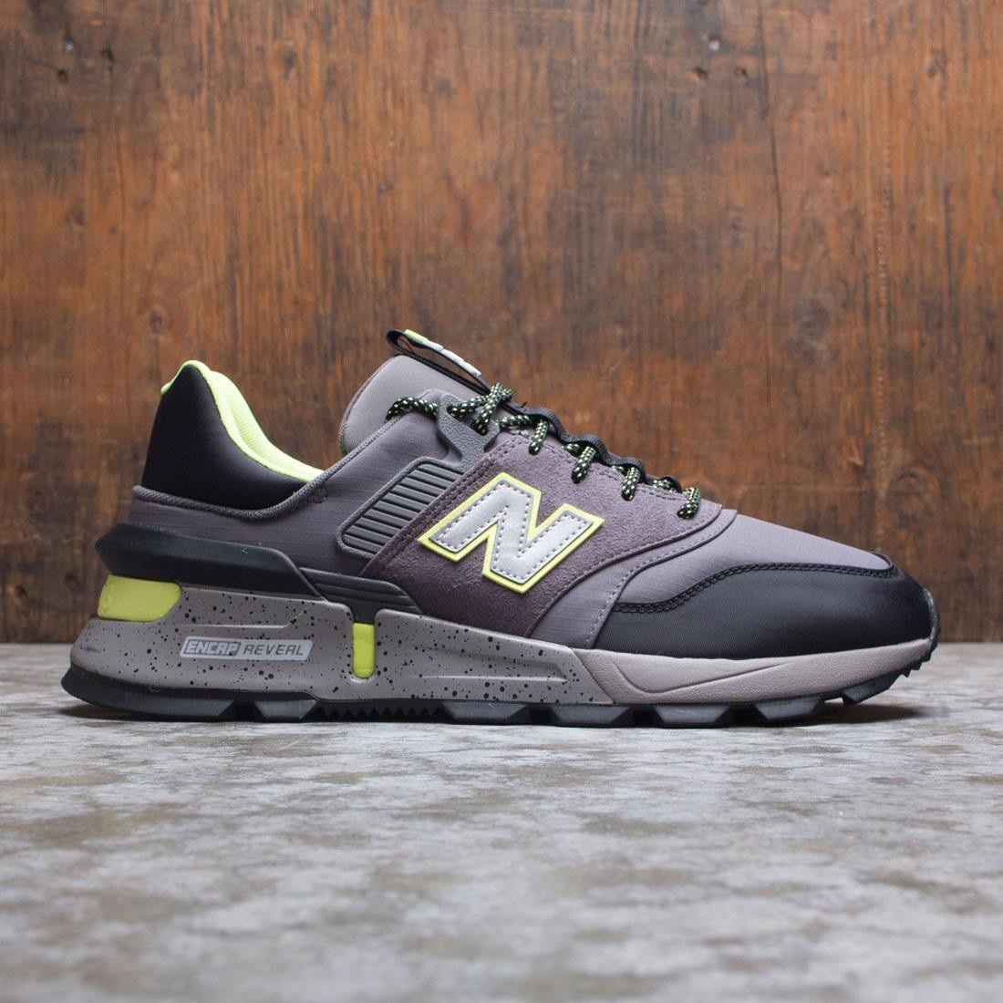 New Balance Men 997 Sport MS997SKC (gray / castlerock / black / lemon slush)