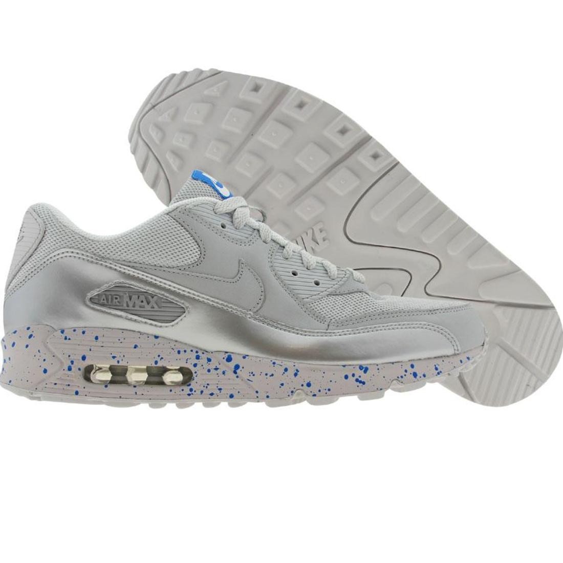 Nike Air Max 90 (neutral grey / neutral grey / new blue)