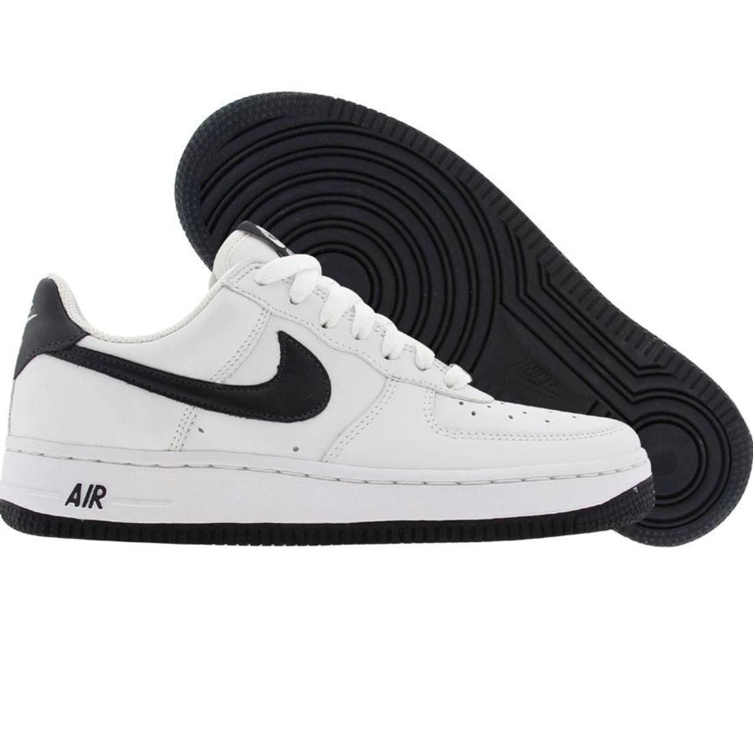 Nike Big Kids Air Force 1 Low (white / obsidian blue)