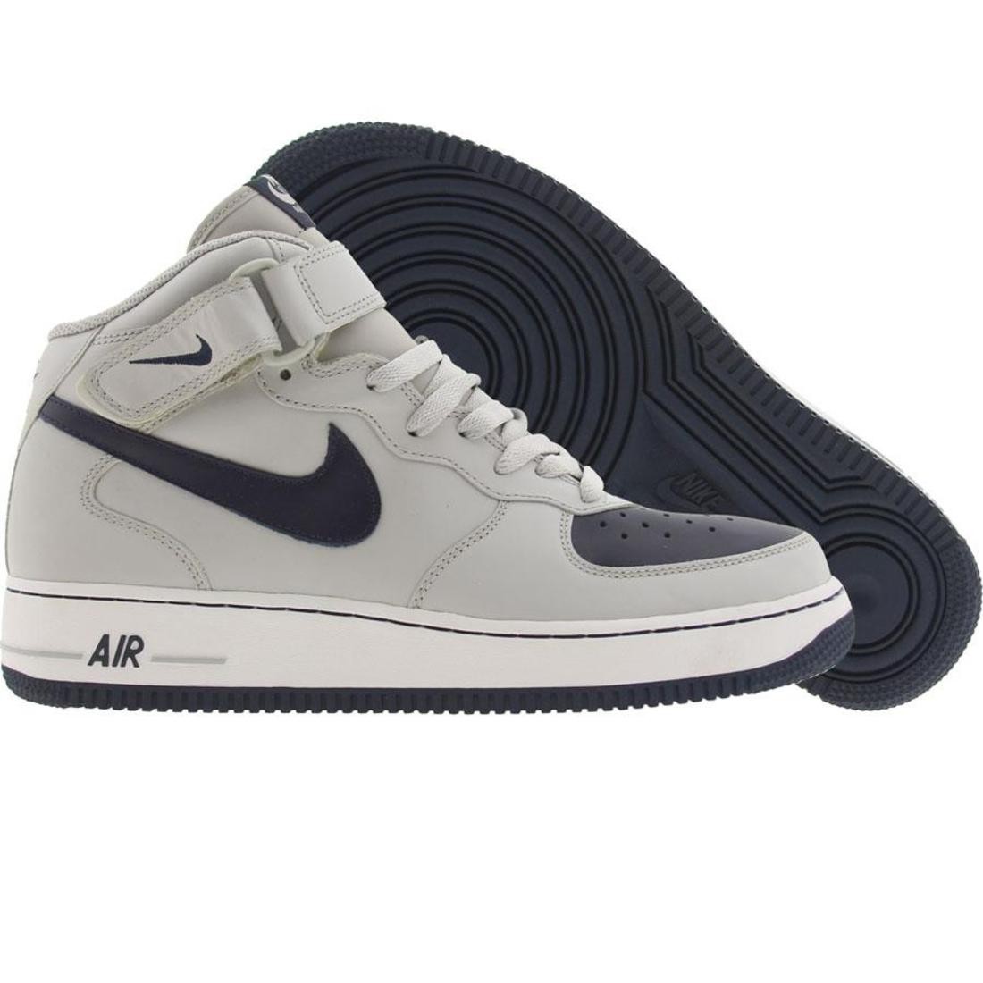 Nike Air Force 1 Mid (grey / navy)