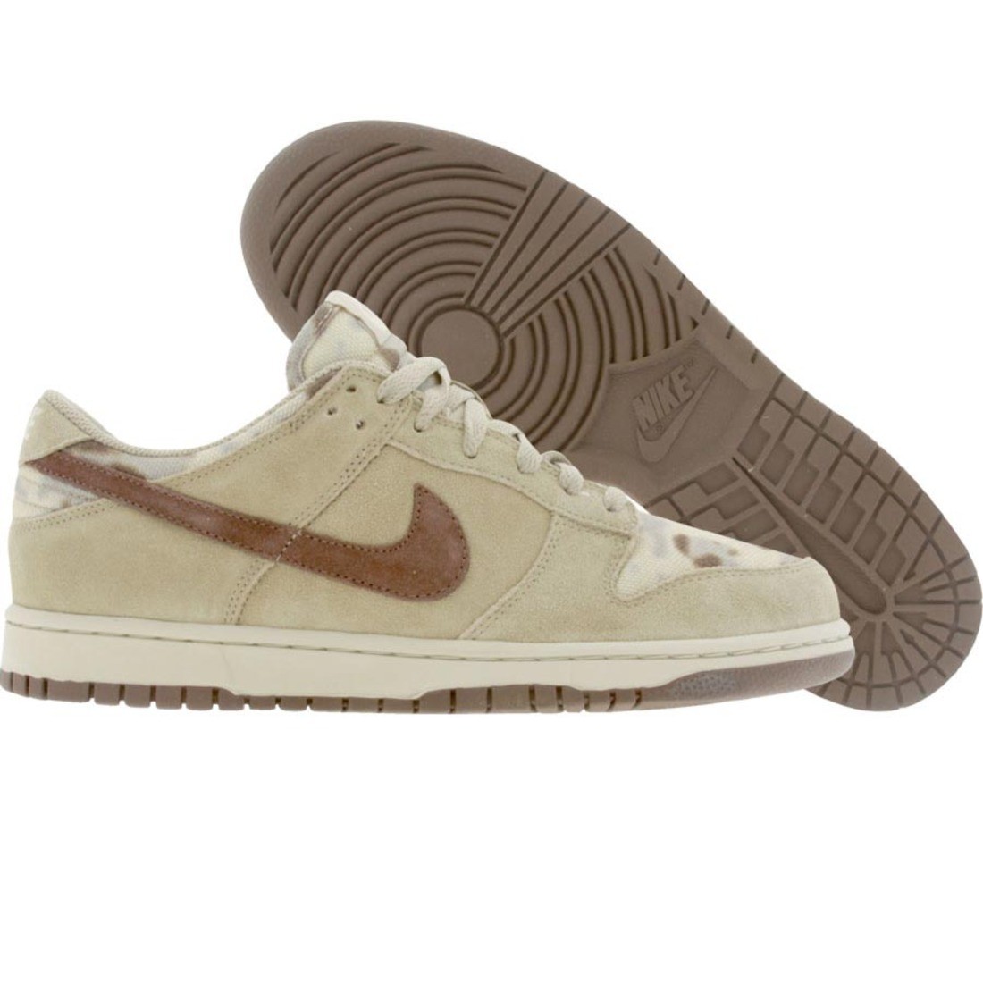 Nike Dunk Low Premium (Camouflage - khaki / lt chocolate / vegas gold)