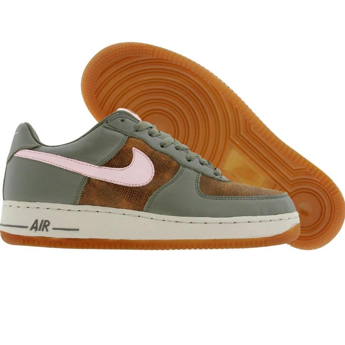 Nike Womens Nike Air Force 1 Low Premium 03 (classic olive / pink ice / lt bone)