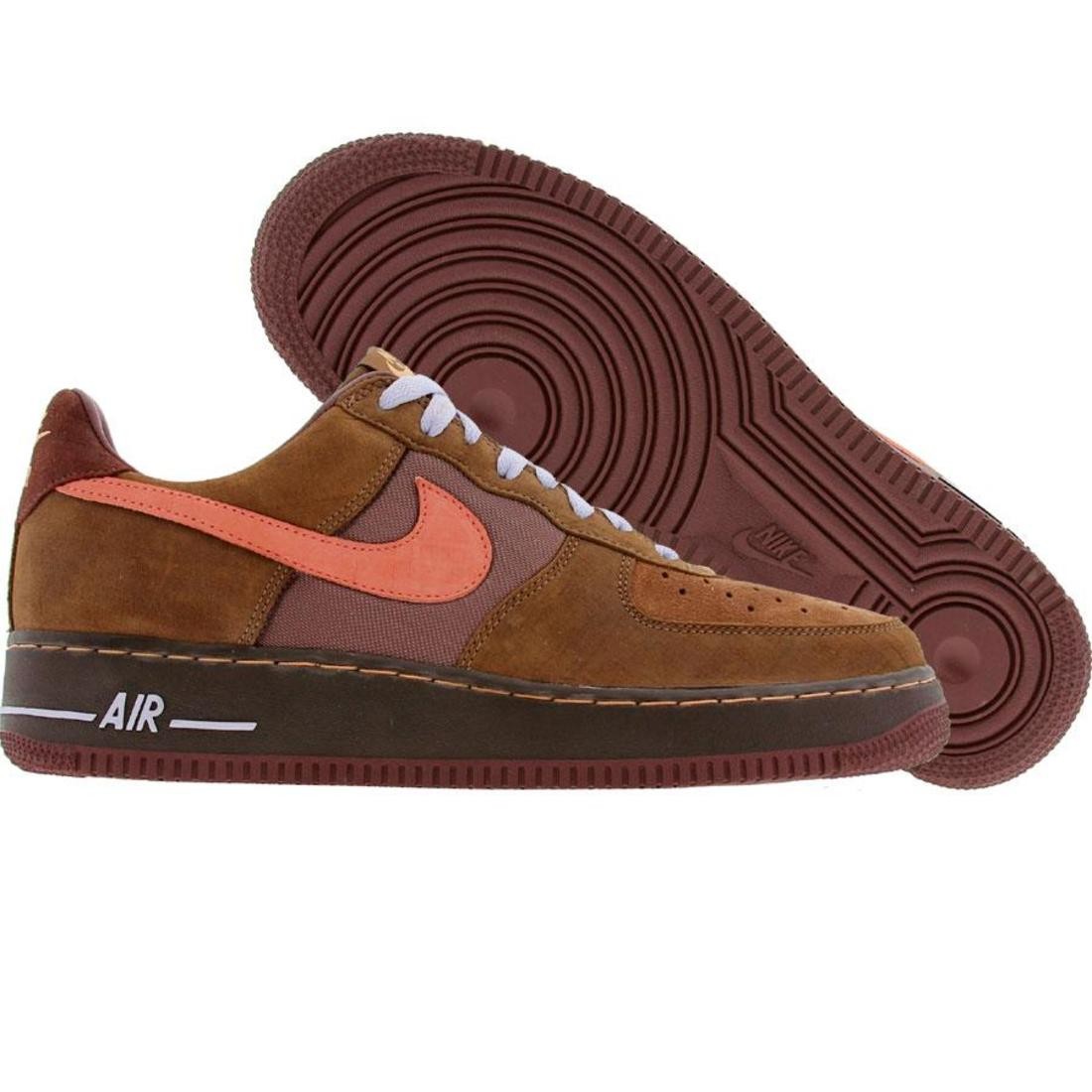 Nike Womens Nike Air Force 1 Low Premium (tattoo / sunblush / bison)