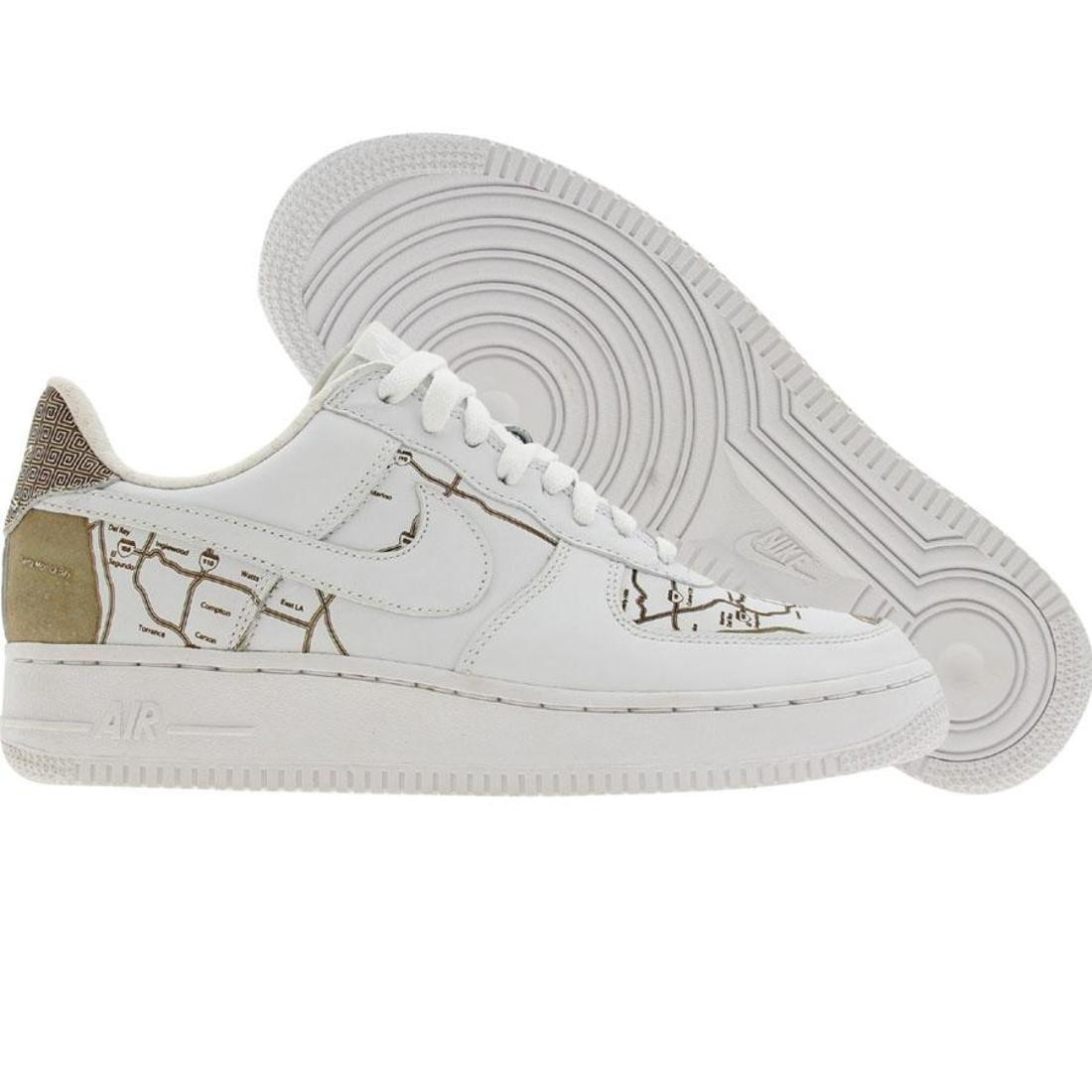 Nike Air Force 1 Low Premium LA Map (white / white)