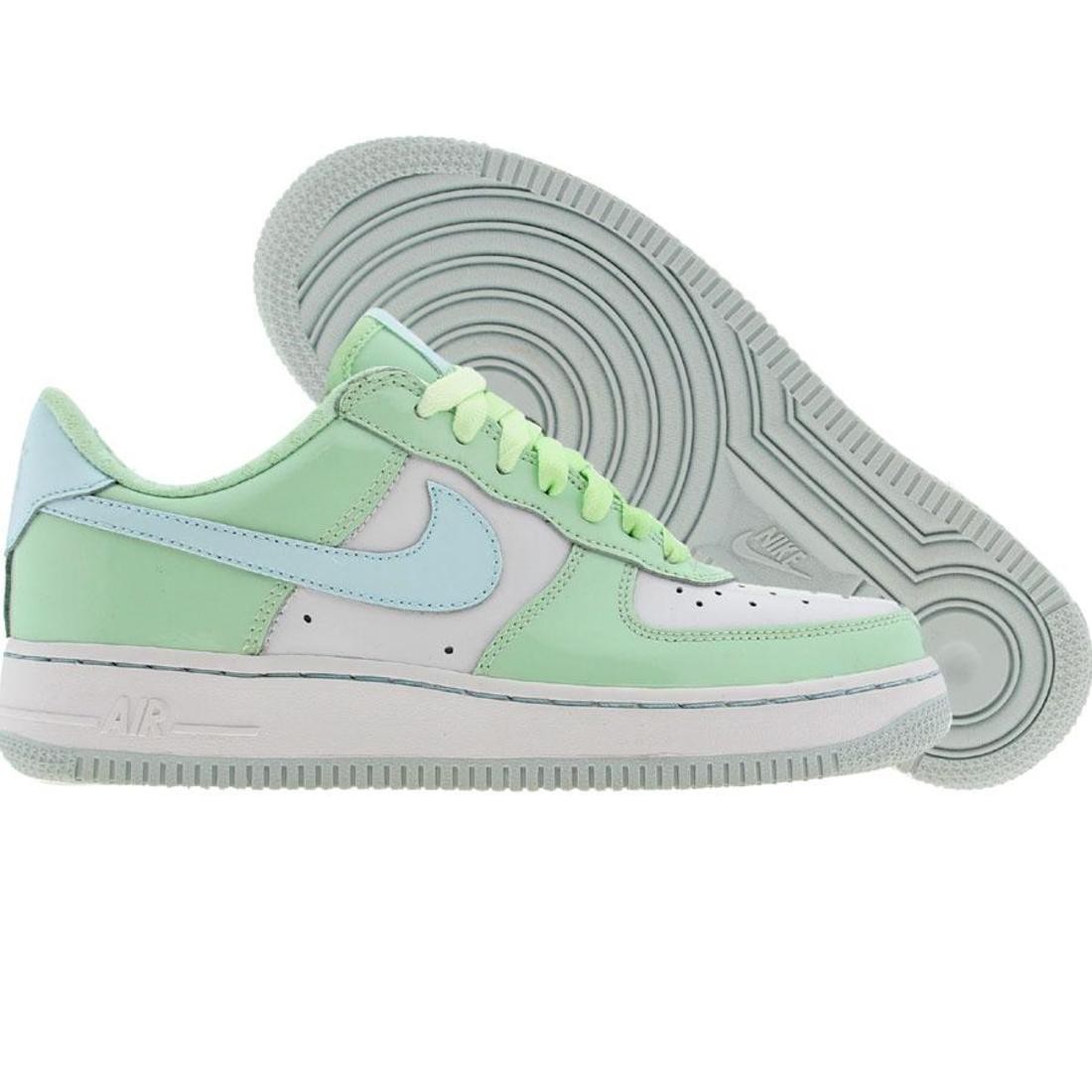 Nike Womens Nike Air Force 1 Low Premium (white / glacier blue / lt mint)