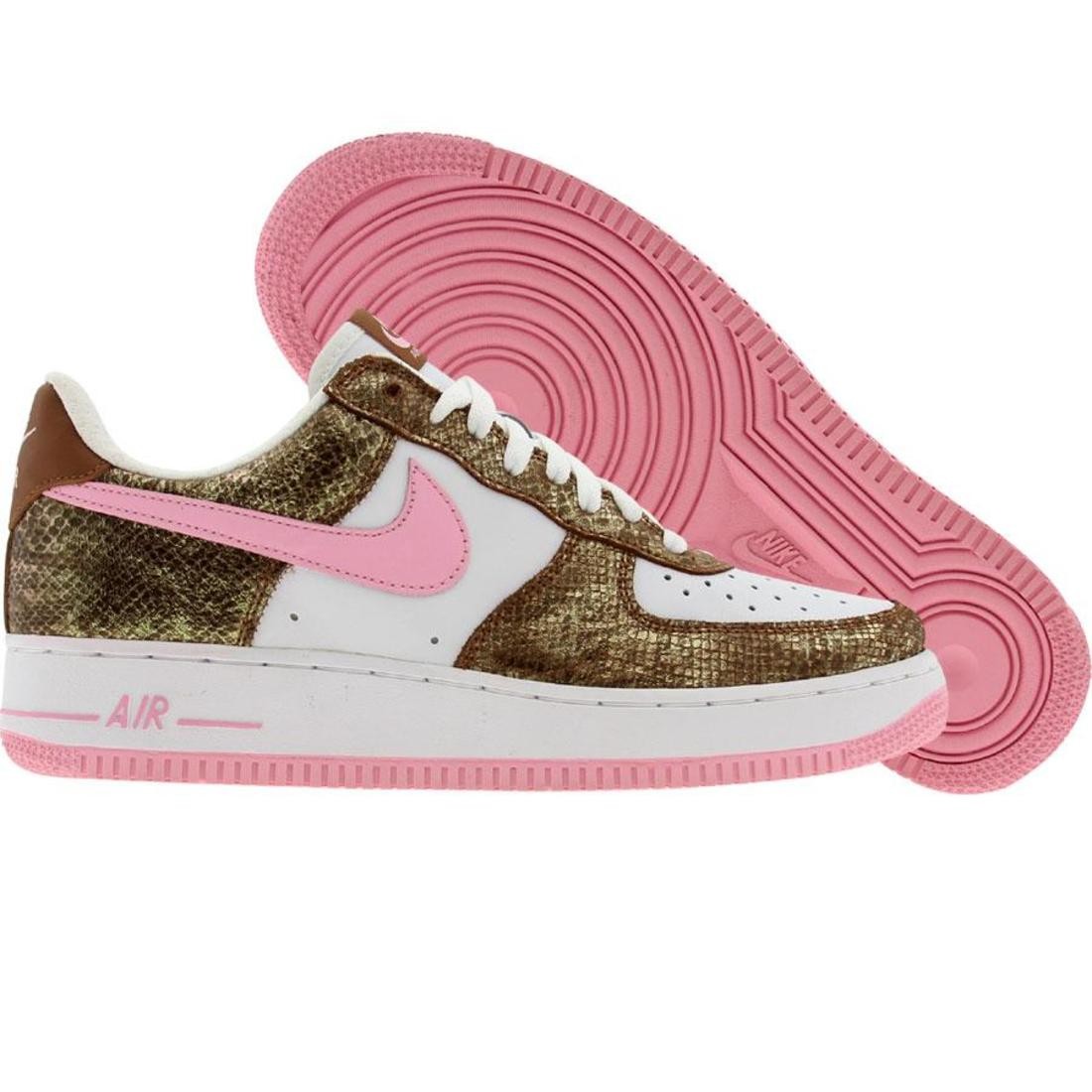 Nike Womens Nike Air Force 1 Low Premium (hazelnut / perfect pink / white)