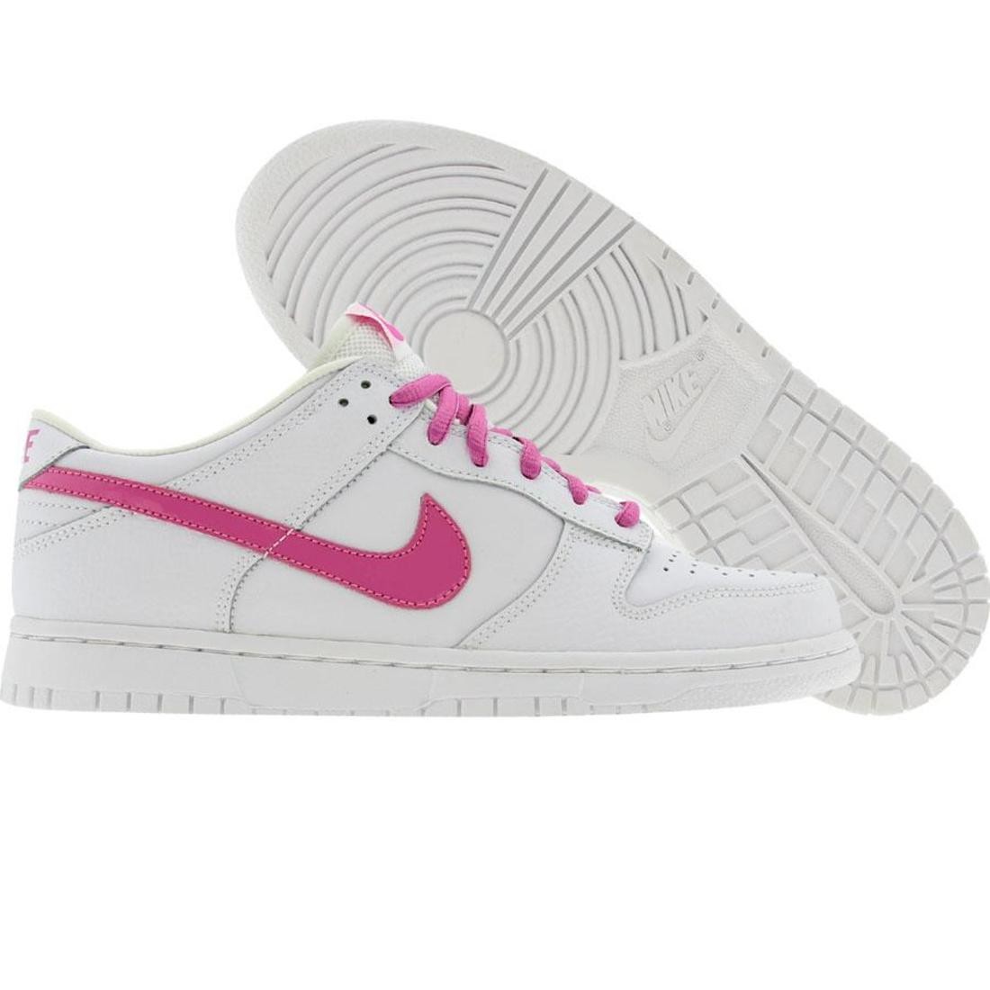 Nike Big Kids Dunk Low (white / cotton candy)