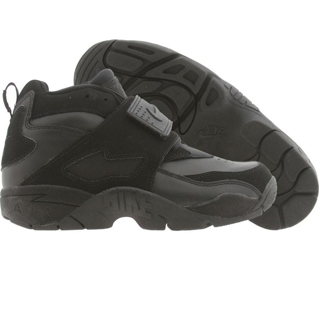 Nike Big Kids Air Diamond Turf (black)