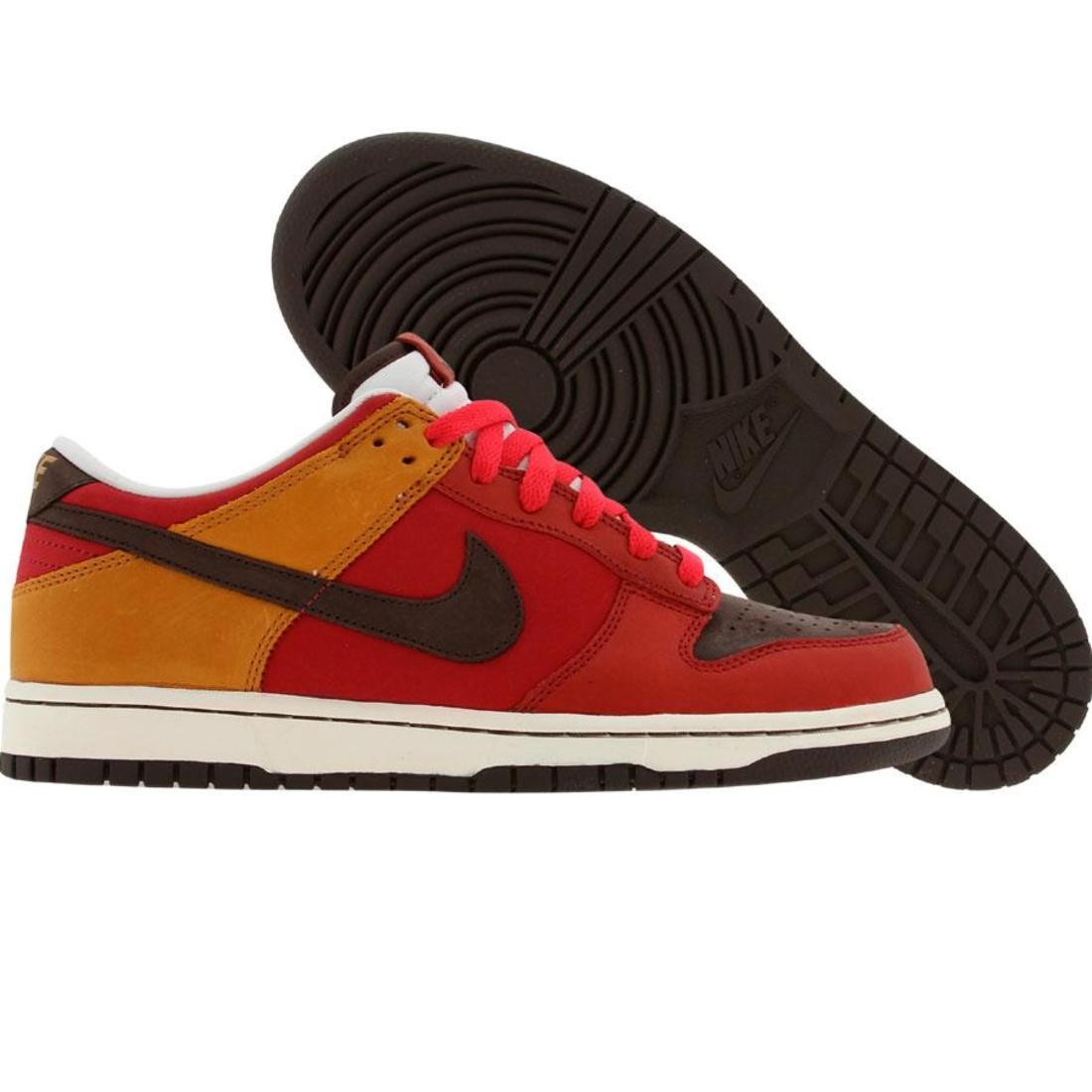 Nike Women Dunk Low Premium (cardinal red / baroque brown / industrial orange)