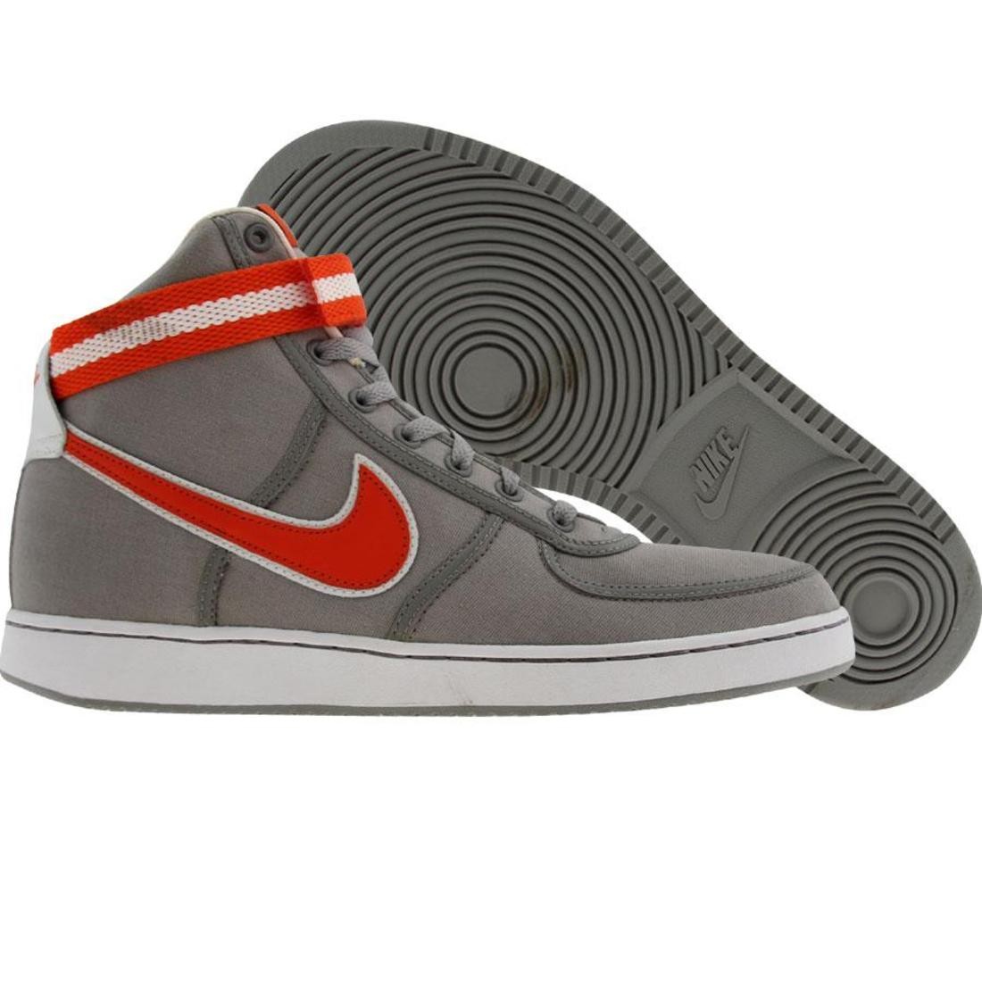 Nike Womens Vandal High Canvas (grey / orange)