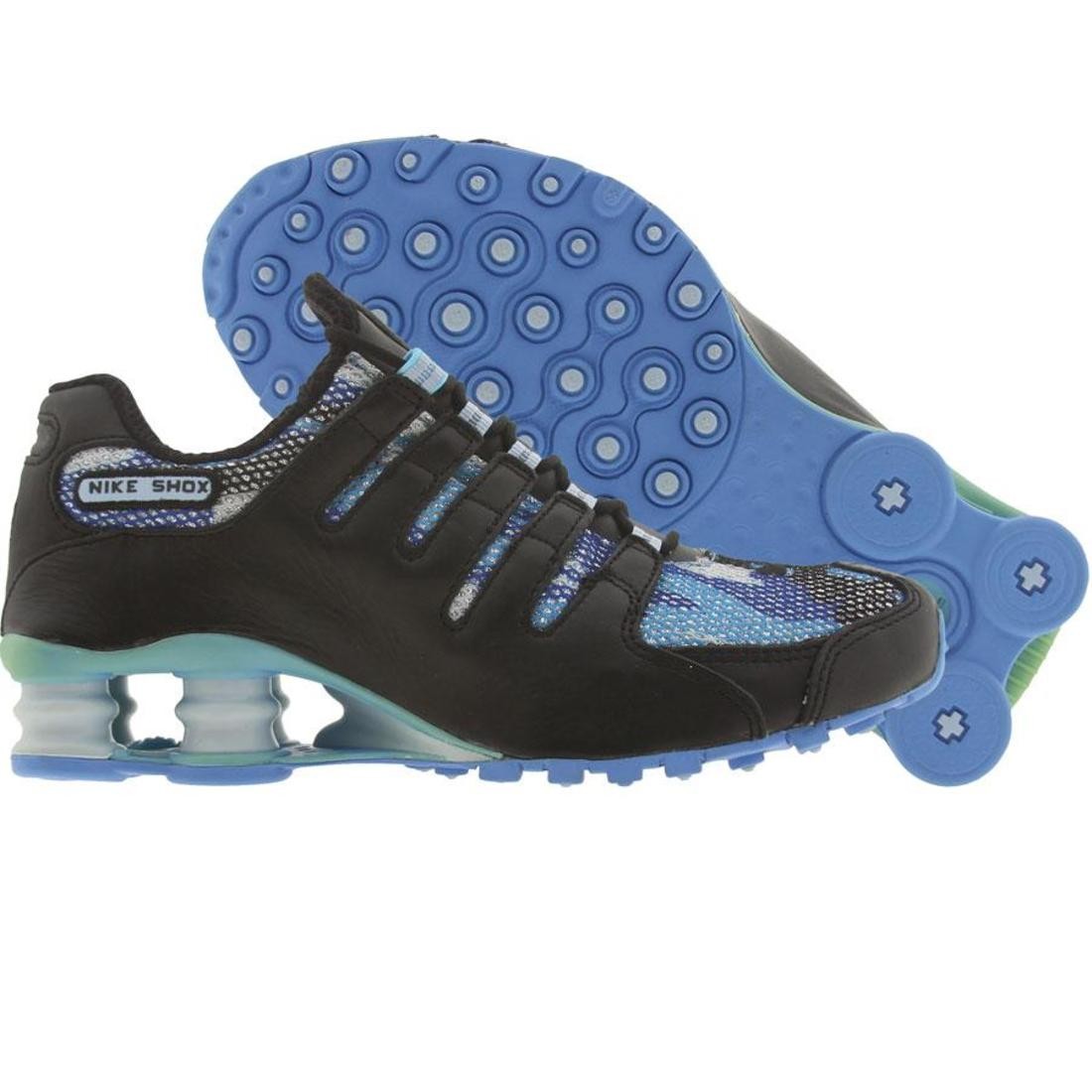 Nike Womens Shox NZ (black / black / university blue)