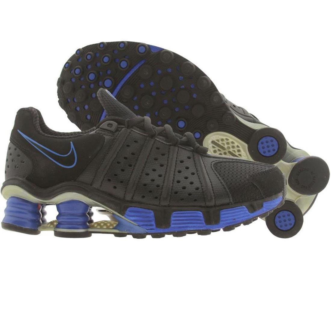 Nike Big Kids Shox Cognescenti (black / royal blue)