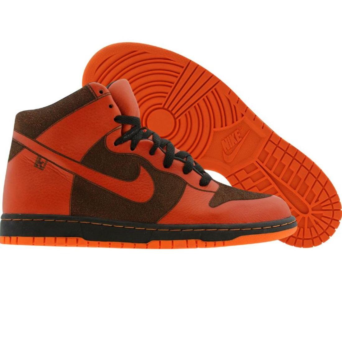 Nike Dunk High 1 Piece (spice / spice / black / orange blaze)