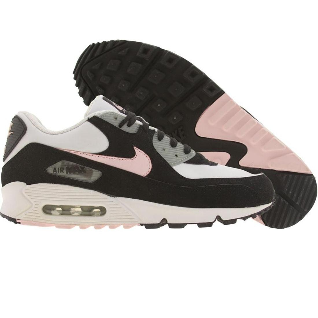 Nike Womens Air Max 90 (white / pink ice / white / black)