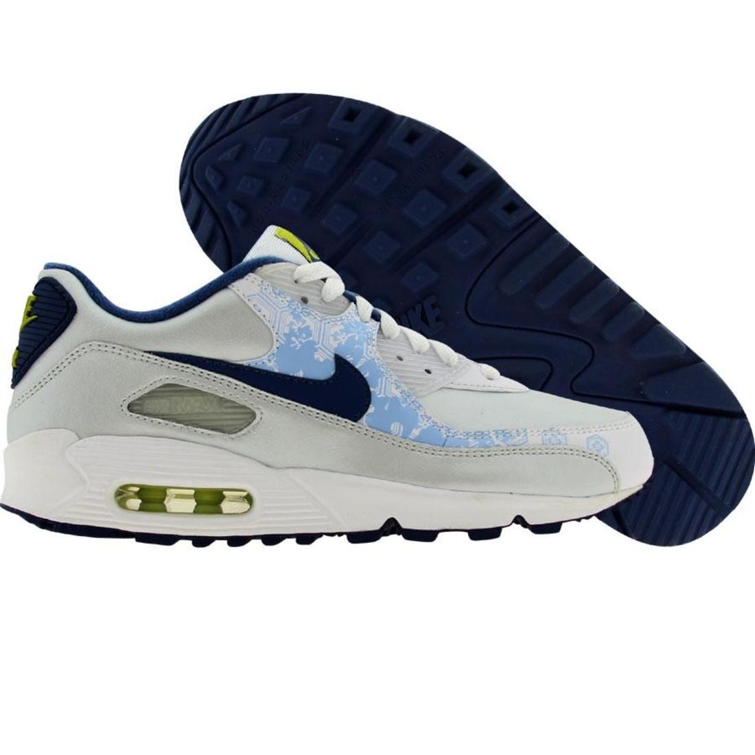 Nike Air Max Big Kids 90 CL (metallic platinum / rapid / white / ice blue)