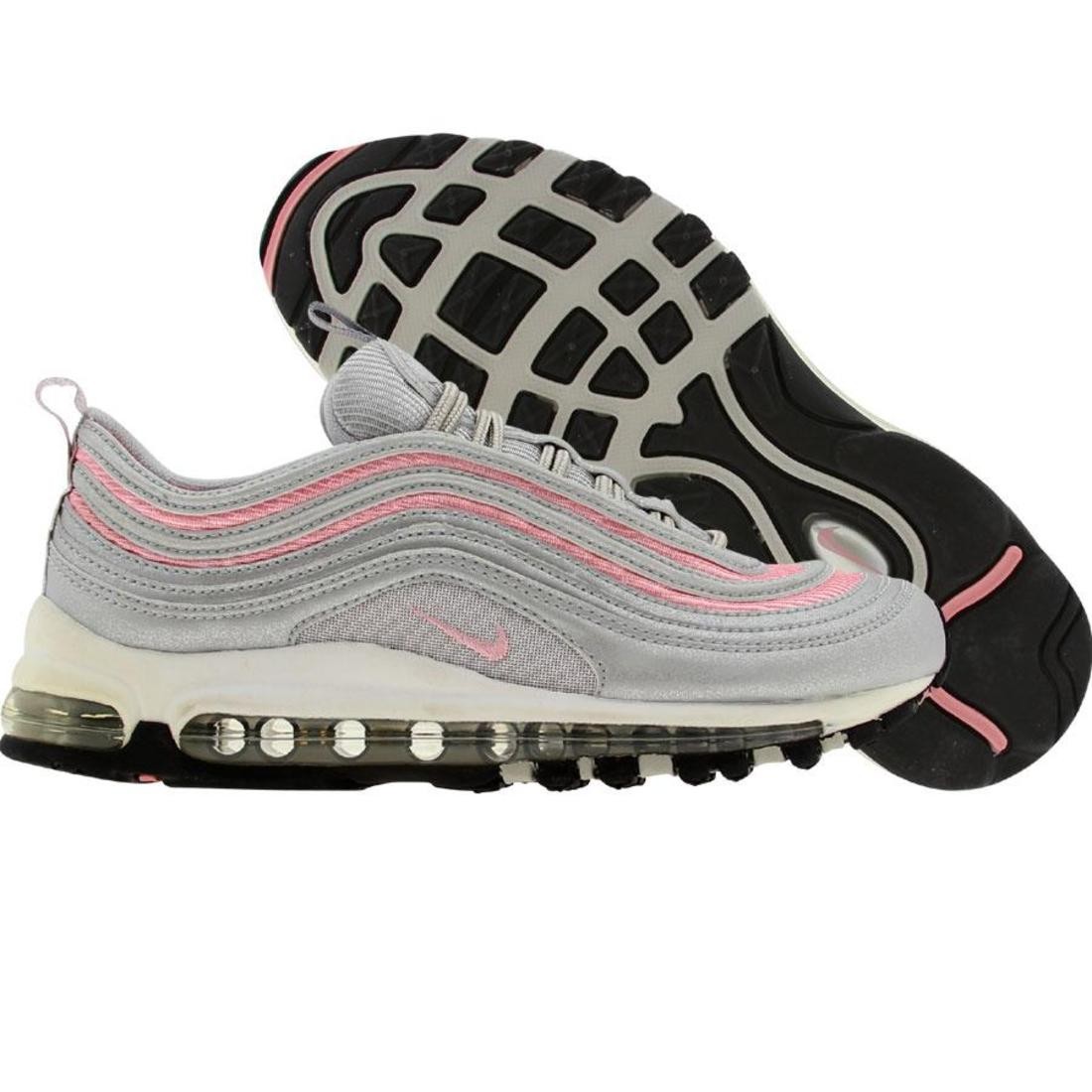 Nike Womens Air Max 97 (metallic silver / real pink)