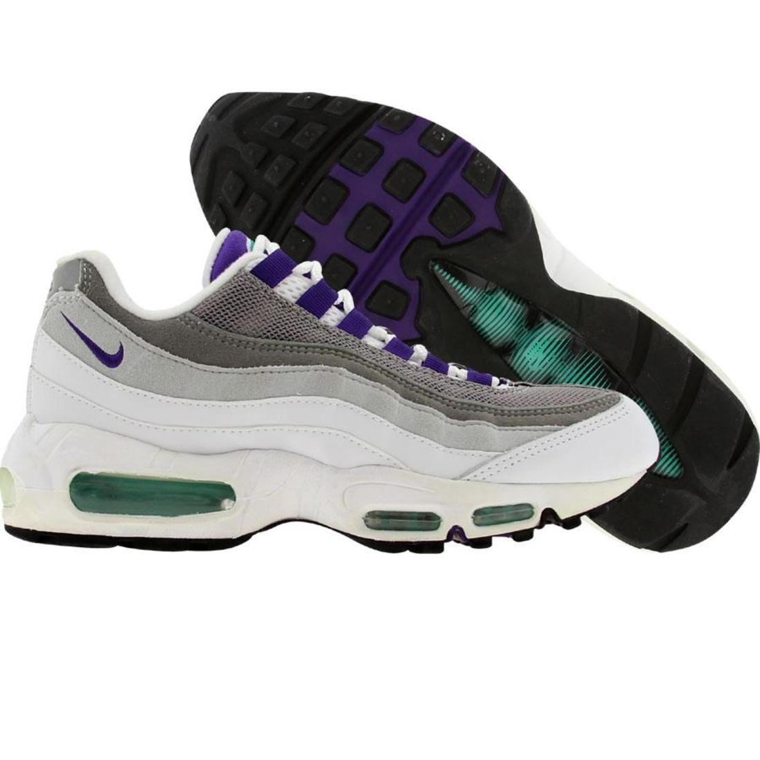 Nike Womens Air Max 95 Classic (white / grape ice / jade)