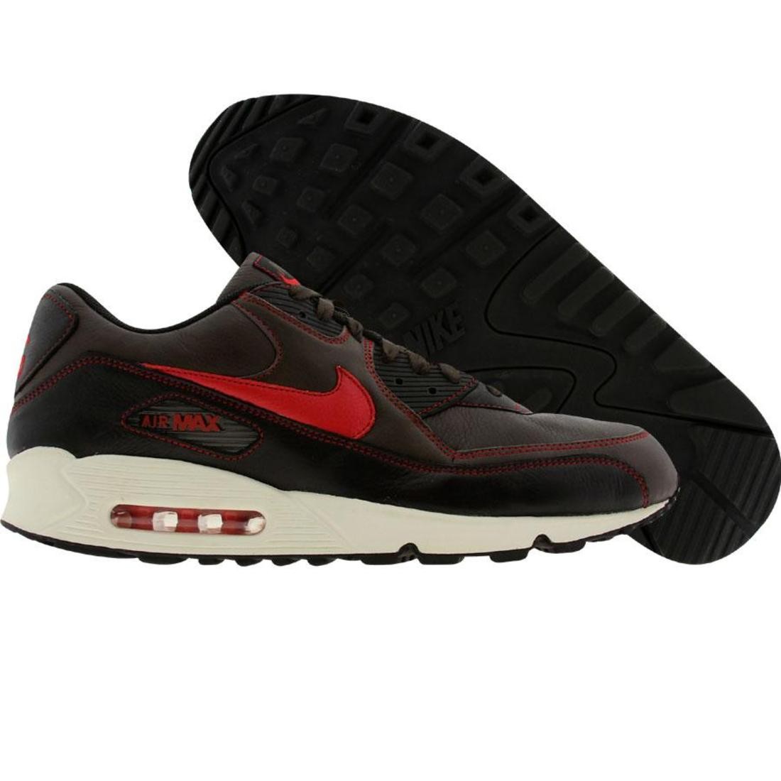 Nike Air Max 90 Premium (sable green / varsity red / black)