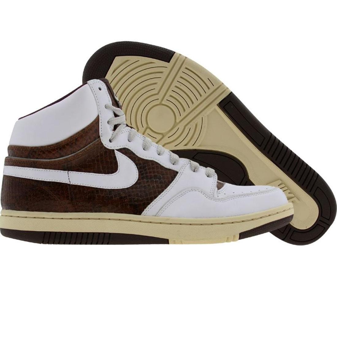 Nike Court Force High Premium (white / white / baroque brown)