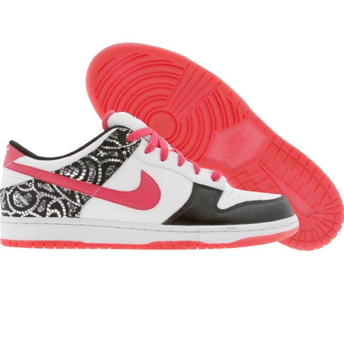Nike Womens Dunk Low 6.0 (white / berry / black)