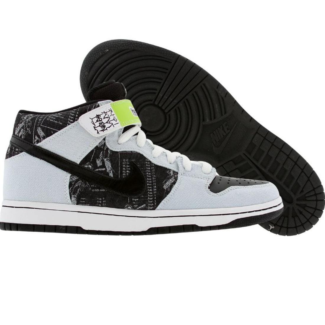 Nike Dunk Mid Premium SB Skate Heavy Mental Edition (black / black)
