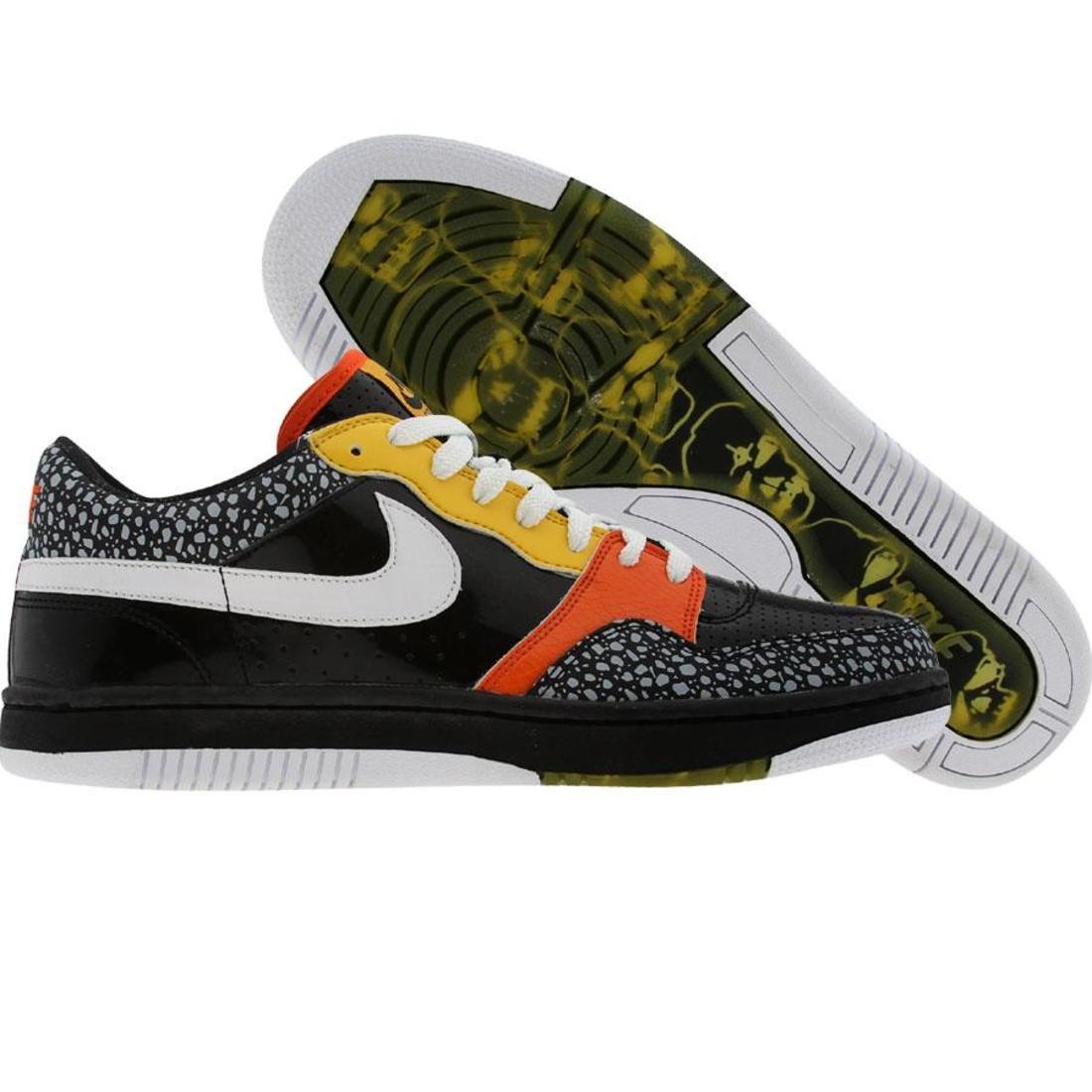 Nike Court Force Premium 2007 Halloween Quickstrike Edition (black / white / varsity maize)