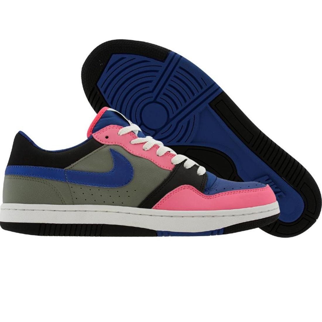 Nike Womens Court Force Low (dark stucco / varsity blue / lava)
