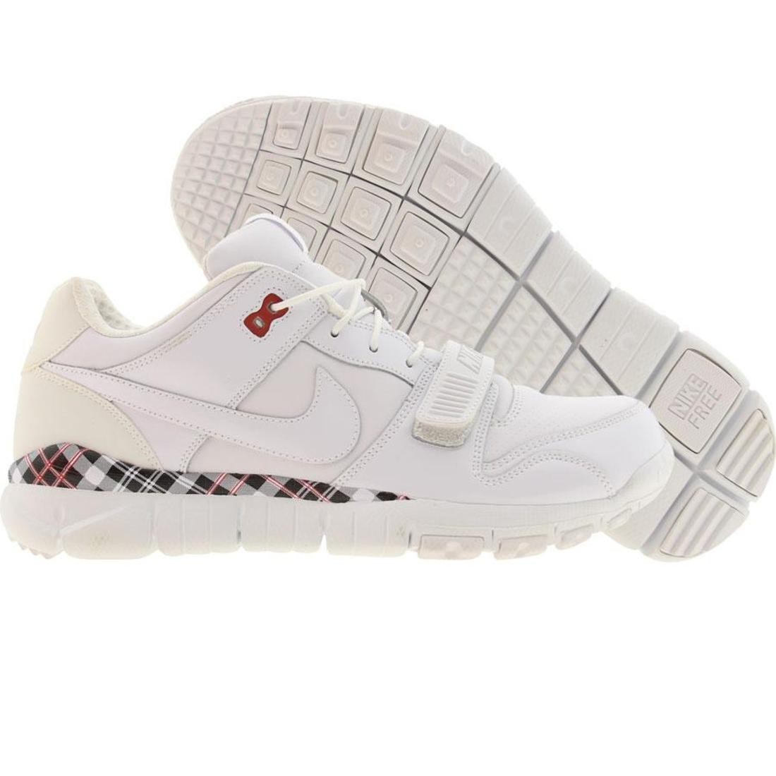 Nike Trainer Dunk Low (white / white / varsity red)