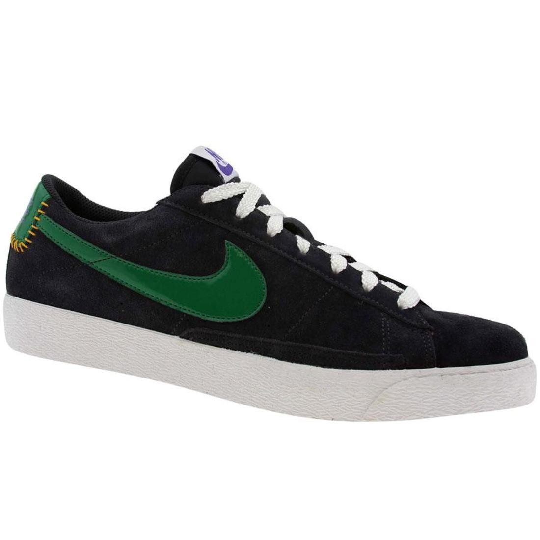 Nike Blazer Low (anthracite / pine green / white / varsity purple)