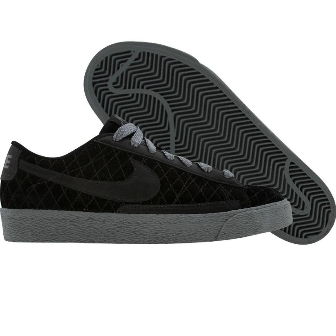 Nike Womens Blazer Low (black / black / cool grey)