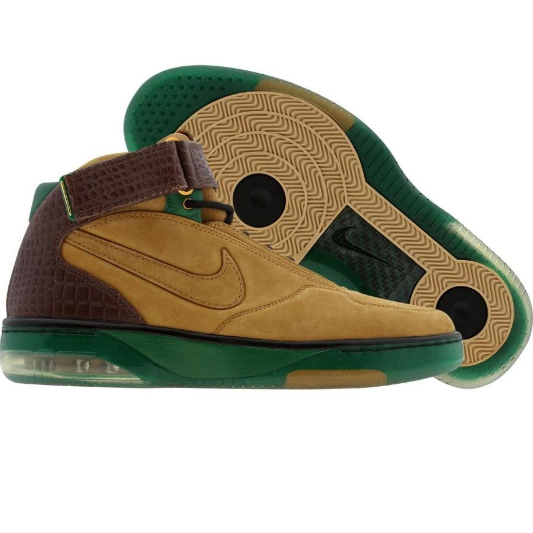 Nike Air Force 25 League Pack Coast 2 Coast - Boston Celtics Edition (wheat / wheat / lt chocolate / black)