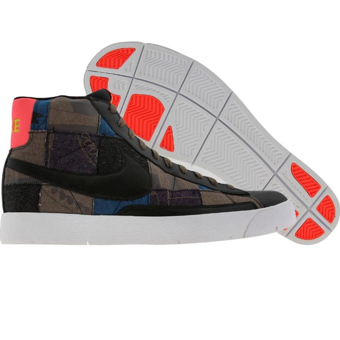Nike Super Blazer High Premium (black / black / olive khaki / white)