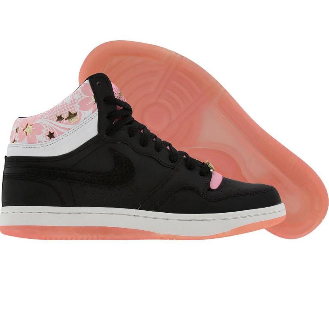 Nike Court Force High Premium Sakura (black / black / perfect pink)
