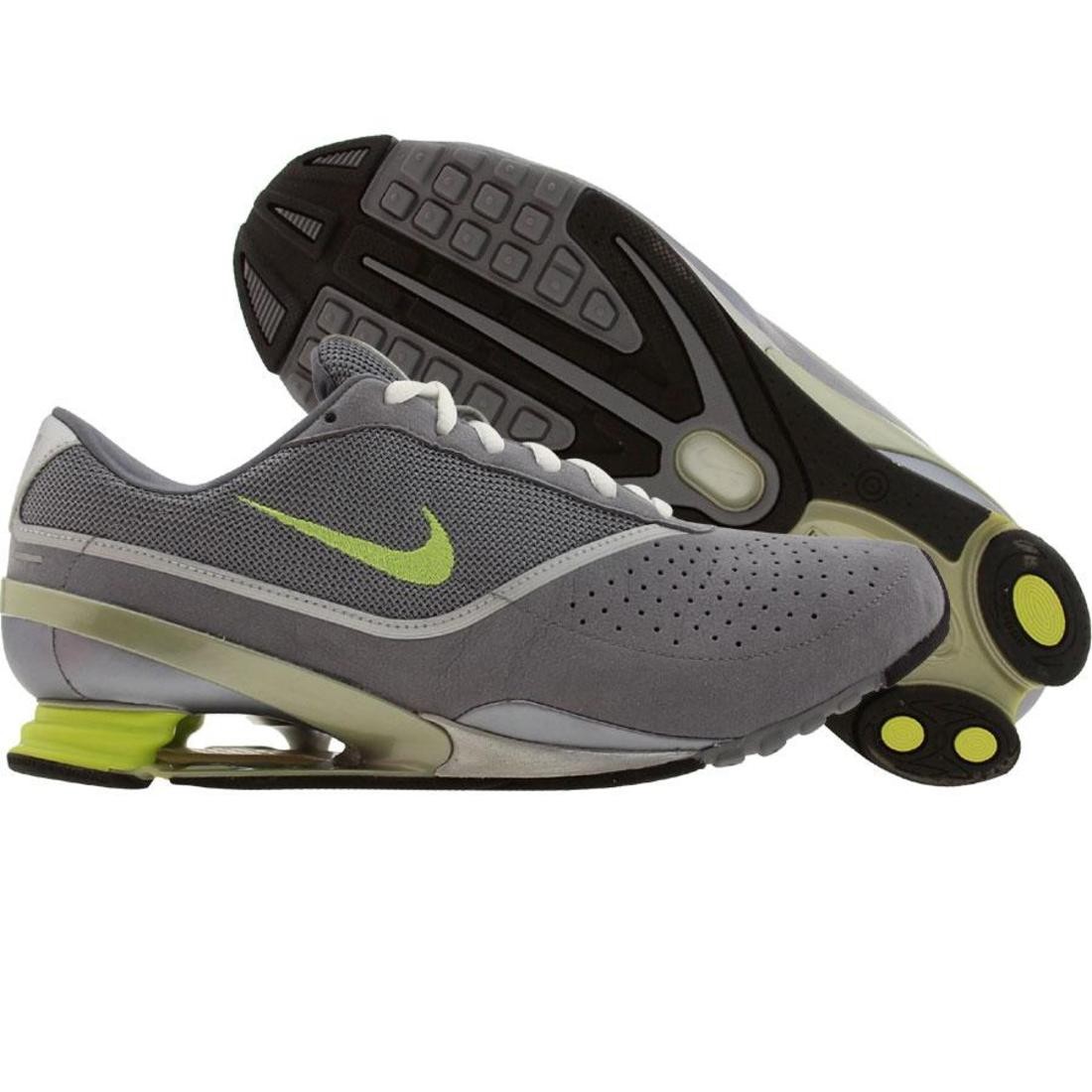 Nike Womens WMNS Shox Pursuit+ (cl grey / bright cactus / metallic silver)