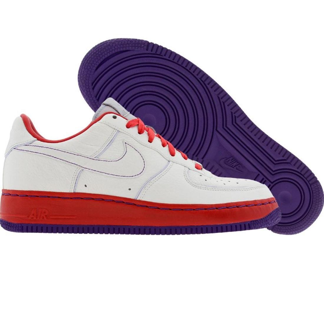 Nike Womens Air Force 1 07 Low Supreme I/O Insideout - China Beijing Edition  (white / white / atom red)