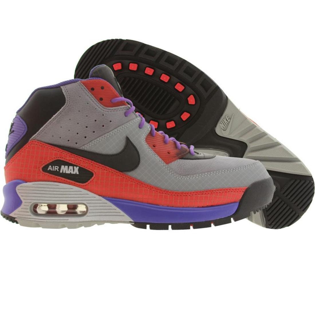 Nike Max 90 Premium Boot Transformers Pack (atom red / black / varsity purple / metallic silver)