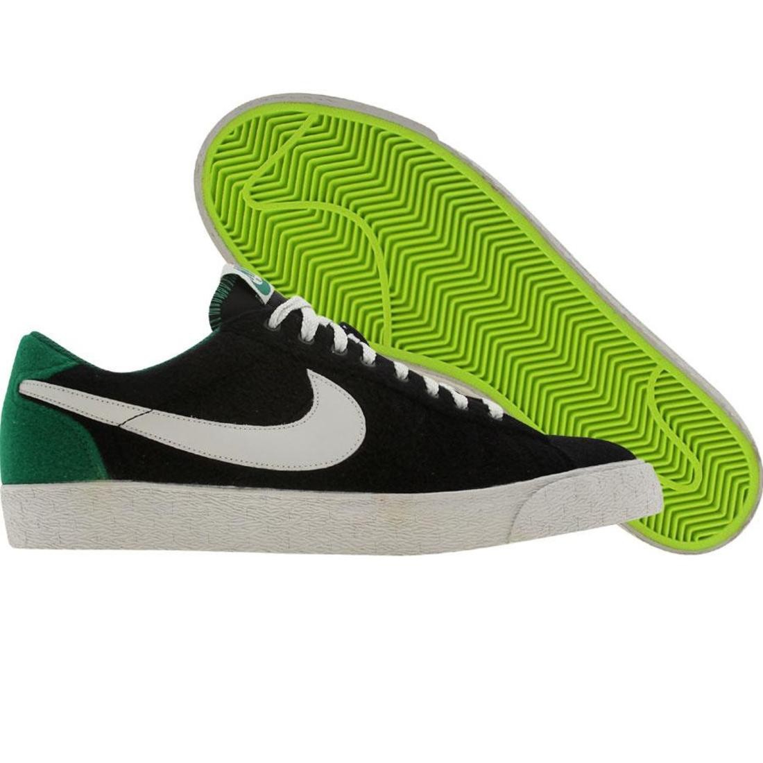 Nike Blazer Low Classic (black / light bone / voltage / pine green)