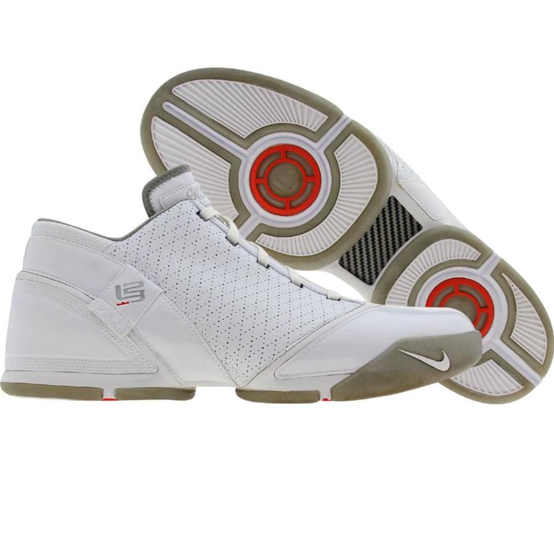 Nike Zoom LeBron V 5 Low (white / white / metallic silver / engine)