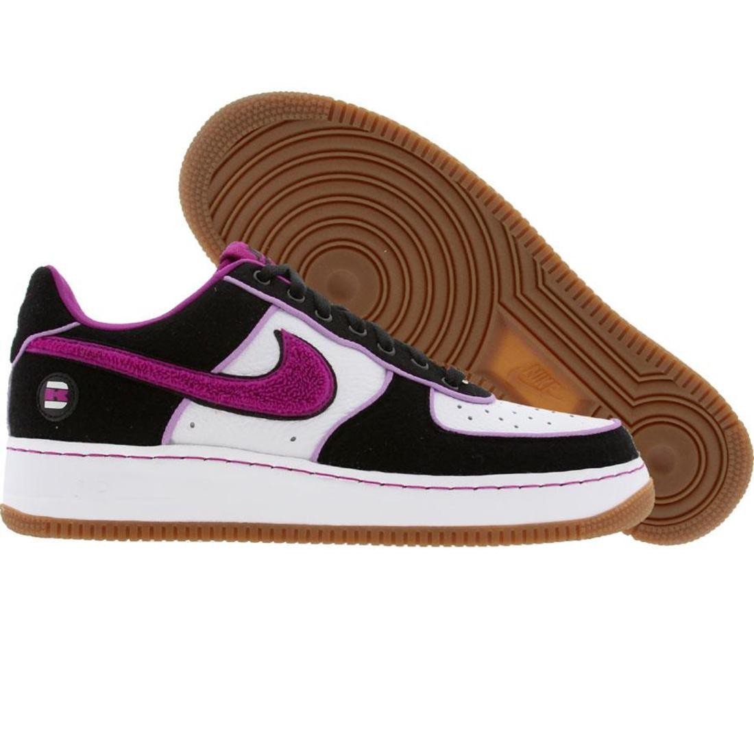 Nike Air Force 1 Low Supreme IO - Brooklyn (black / red plum / white)
