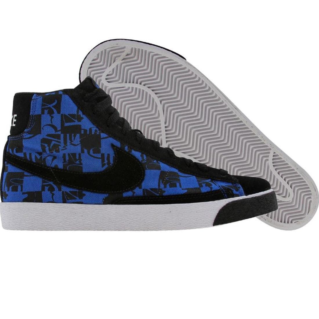 Nike Blazer High Premium TZ Stussy x Neighborhood - Boneyard Edition (varsity royal / black / white)