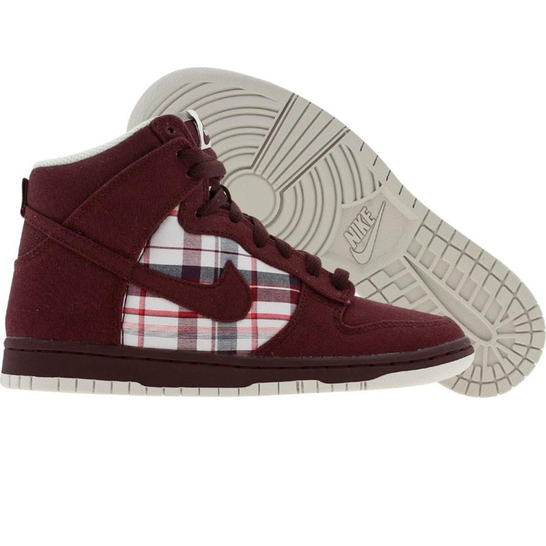 Nike Womens Dunk High Skinny (deep burgundy / matte silver / sl)