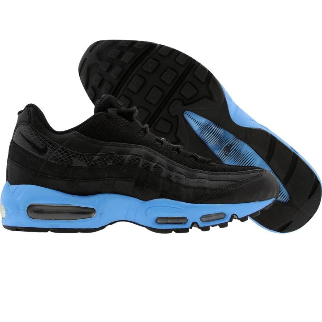 Nike Big Kids Air Max 95 (black / black / university blue)