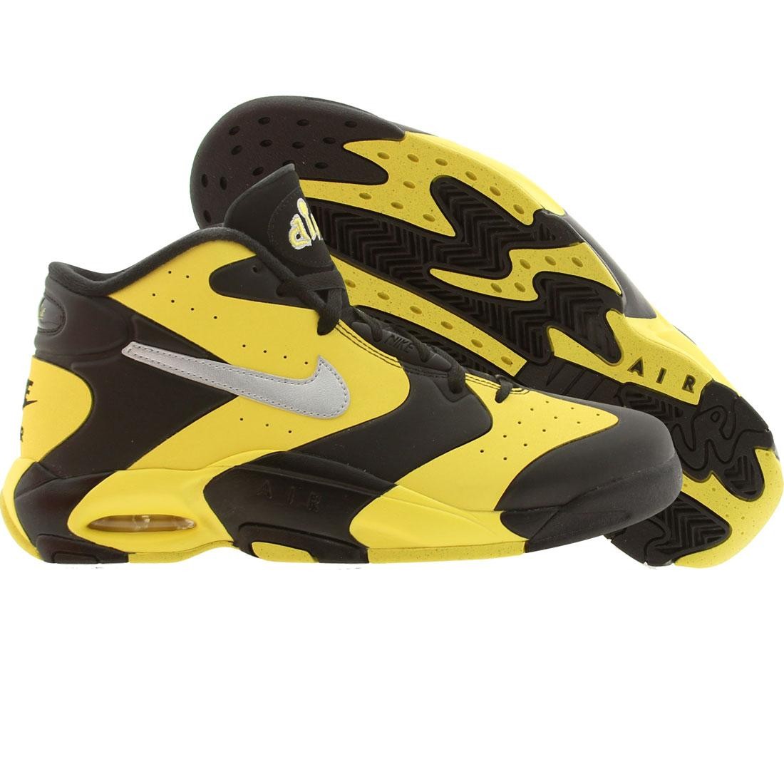 Nike Men Air Up 14 (black / mtllc silver / yllw strk)