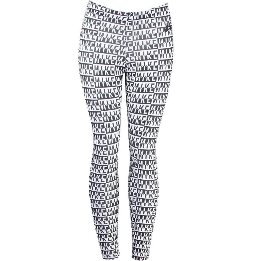 Nike Women Leg-A-See Cropped Legging (black / white)