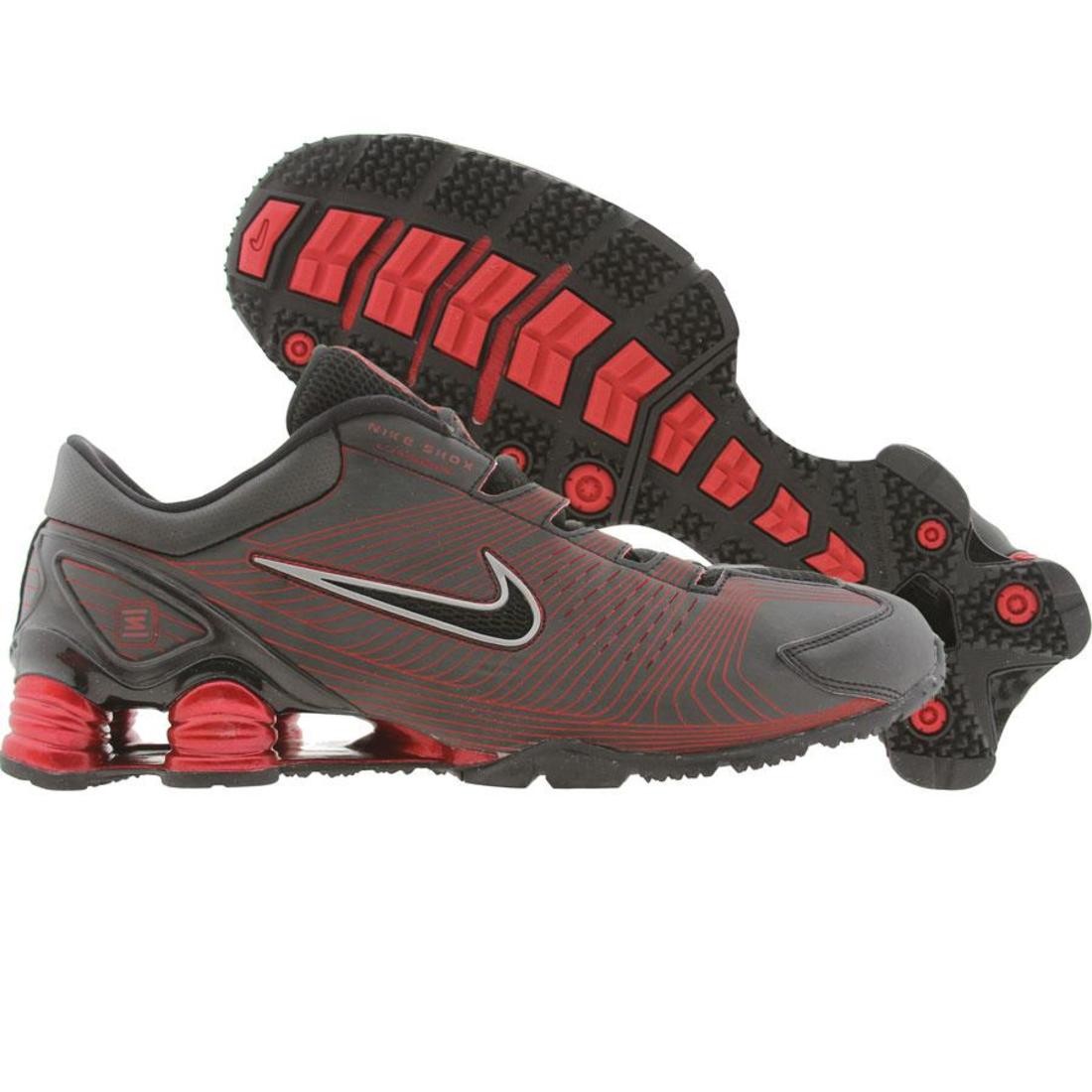 Nike Shox Explodine (black / black / metallic silver / varsity red)