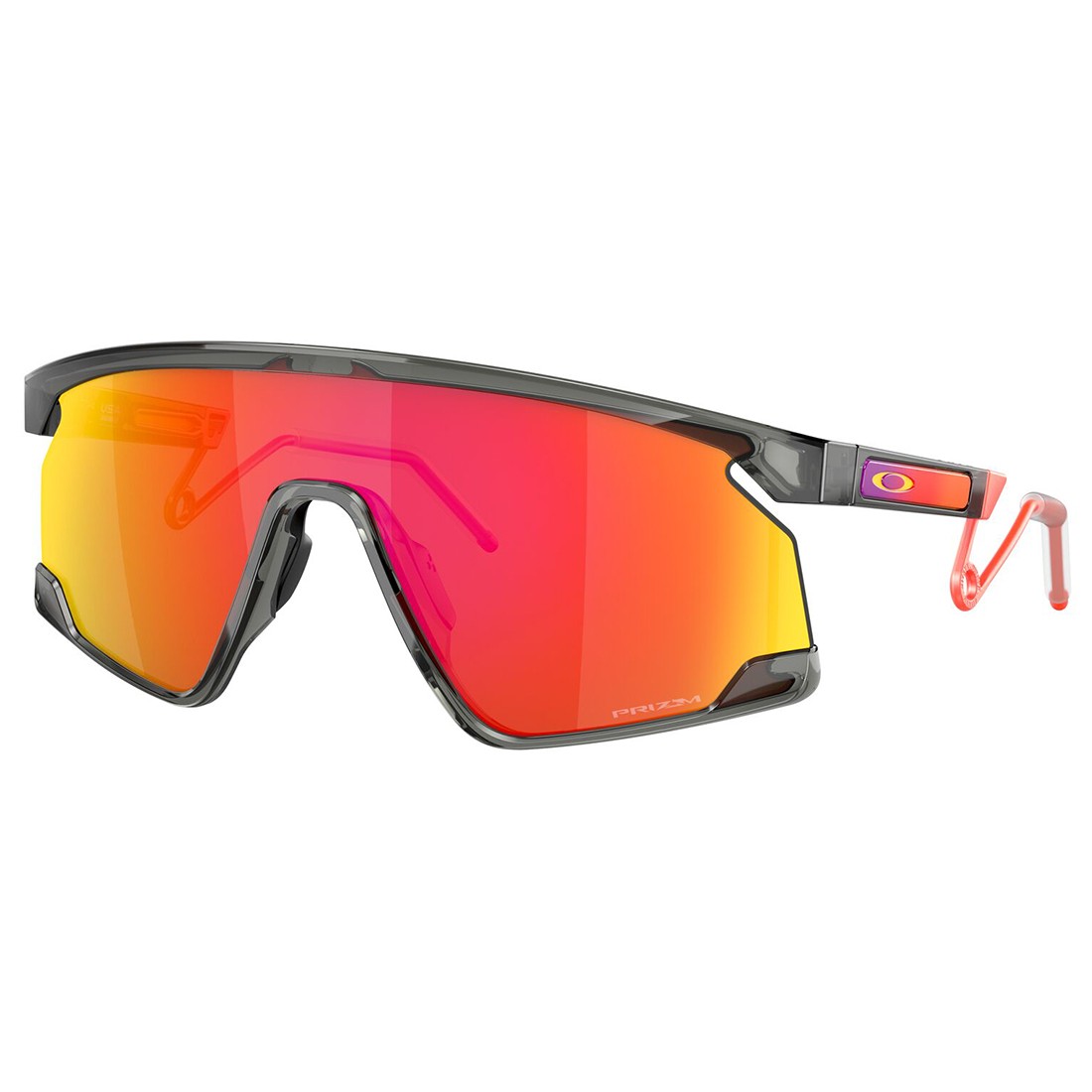 Oakley BXTR Metal FP Grey Smoke Sunglasses (gray / prizm ruby)