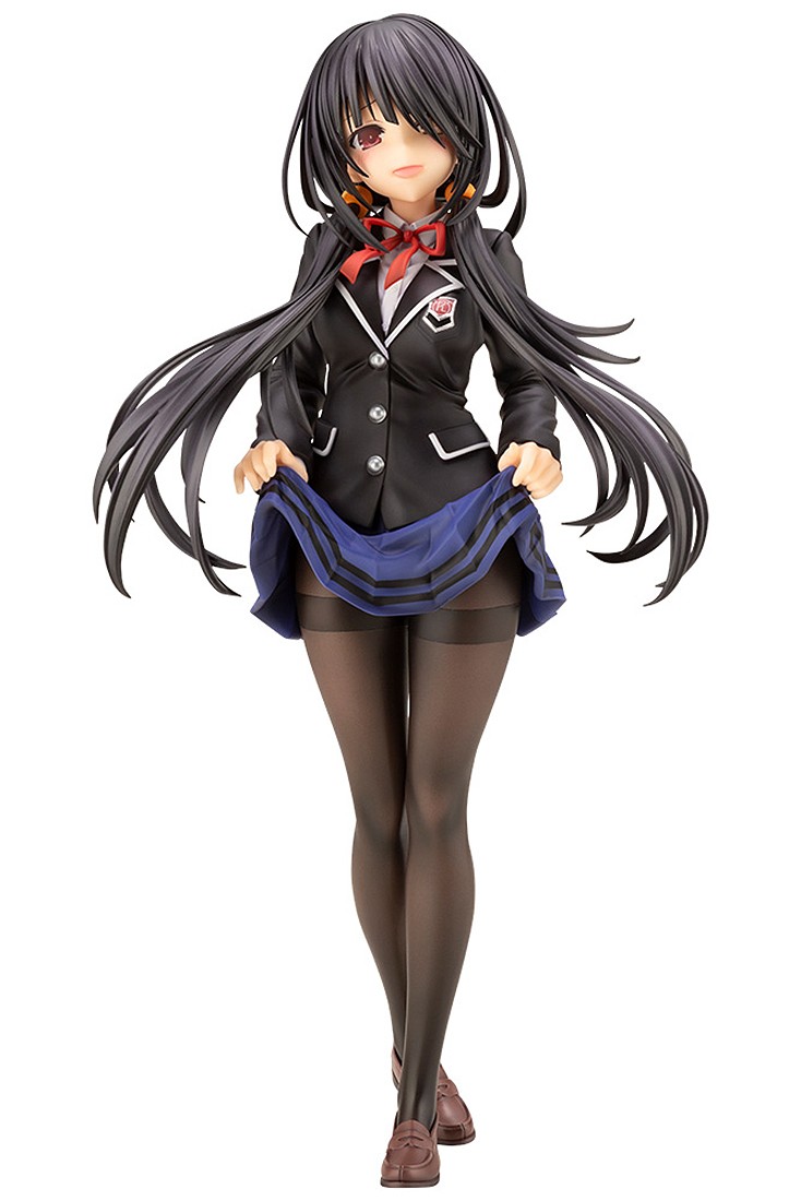 Kotobukiya Date A Live IV Kurumi Tokisaki School Uniform Ver. Statue (black)