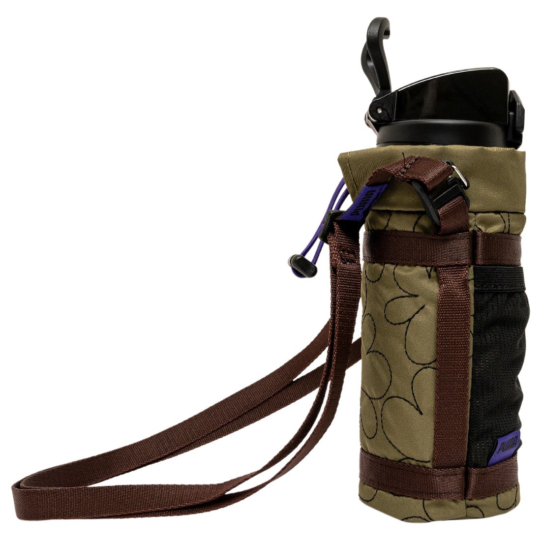 Puma X P.A.M. Bottle Bag Set (green / burnt olive / prism violet)