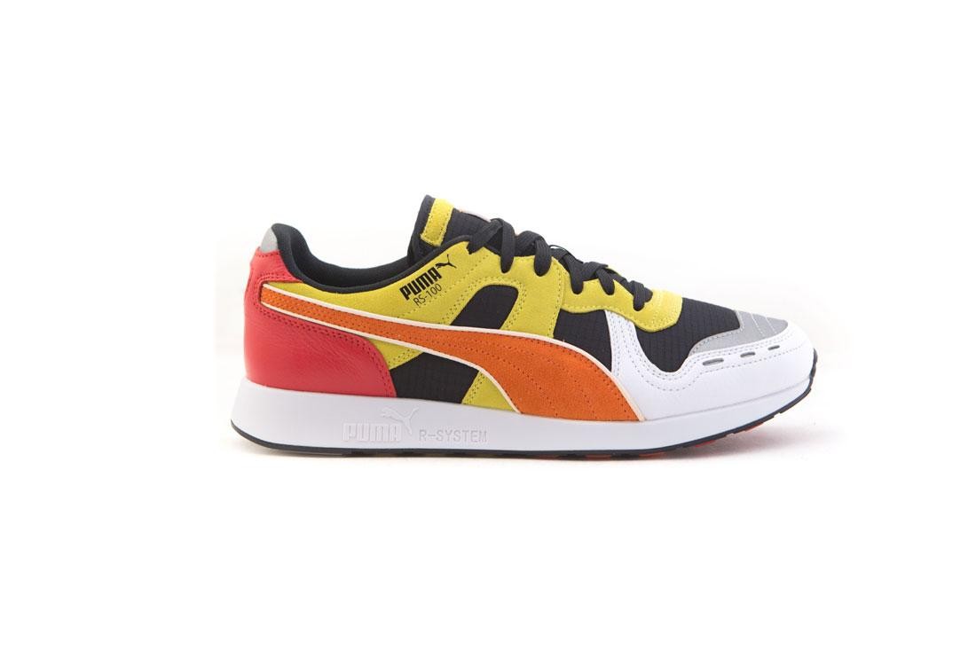 Puma x Roland Men RS-100 (black / orange / white)